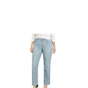 C.Wonder Womens Jeans Size 12 Light Wash Denim Straight Leg MId Rise Stretch Lux